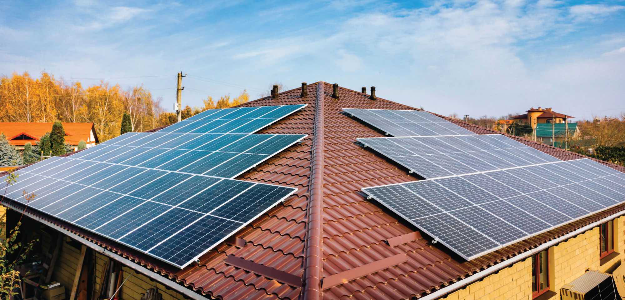 Rozmiar paneli solarnych na dachu Wymiary panelu fotowoltaicznego 500W na dachu z uwzględnieniem przestrzeni montażowej