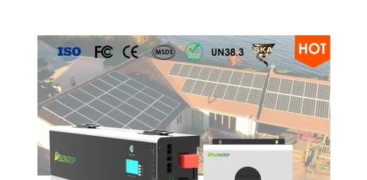 Magazyn energii BYD z fotowoltaiką – czy opłaca się inwestować i jak działa to dobranie? Nowoczesny magazyn energii BYD Battery-Box obok paneli fotowoltaicznych na dachu domu