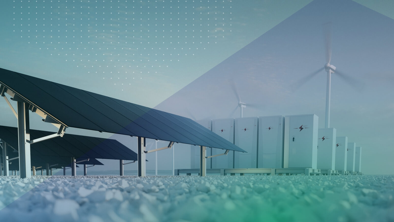 technik instaluje zaciski na kablach paneli PV na wysokości